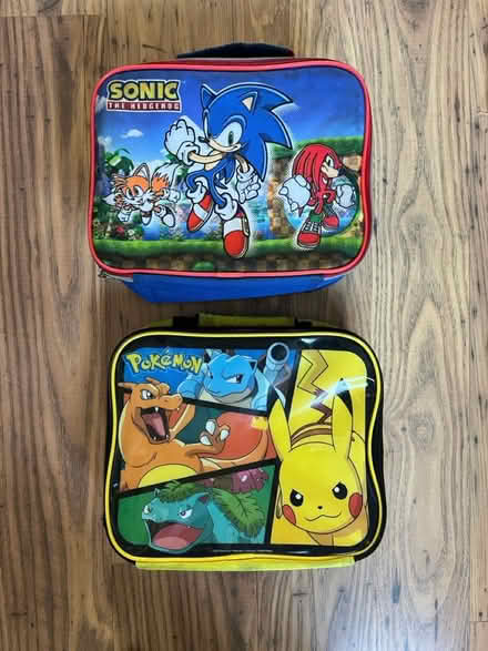 Photo of free Lunchboxes - Pokemon & Sonic (Mill End, WD3) #1