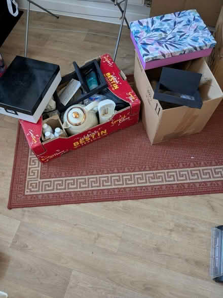 Photo of free Car boot stuff two boxes (cambridge) #1