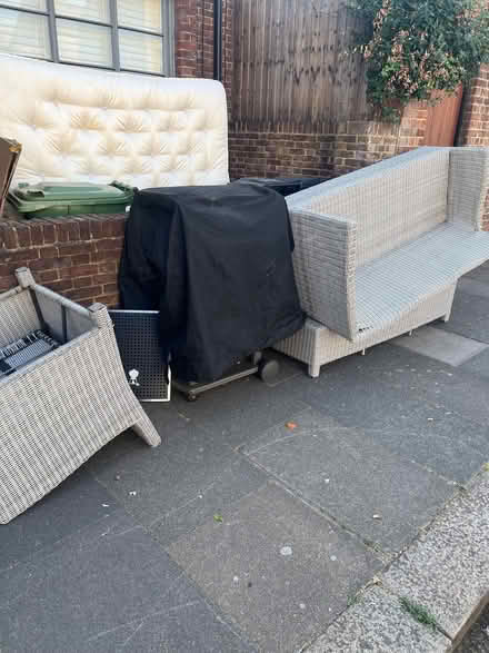 Photo of free Garden furniture and Bbq and king size matress (Parsons Green SW6) #1