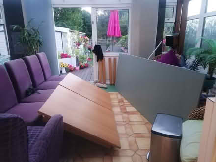 Photo of free Oak dining table & 4 chairs (Stanycliffe M24) #4