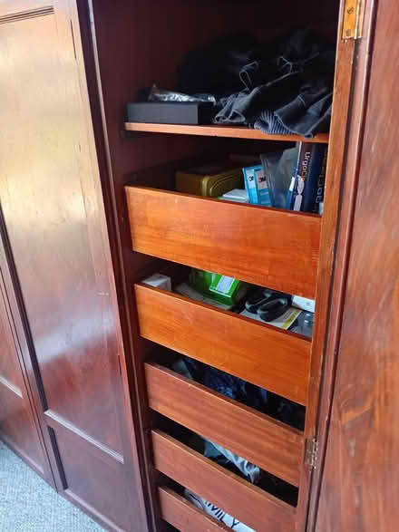 Photo of free Large Wooden Wardrobe (Leigh-on-Sea SS9) #2