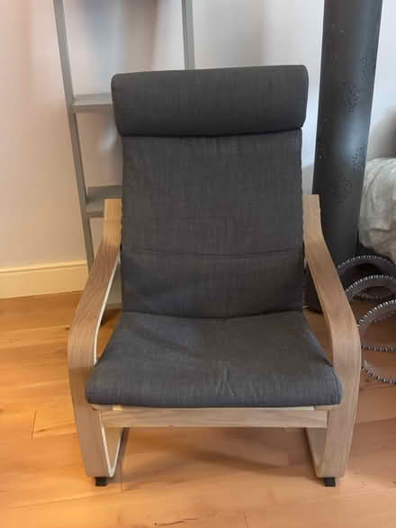 Photo of free IKEA Poang Armchair Grey Fabric (Langley Park DH7) #1