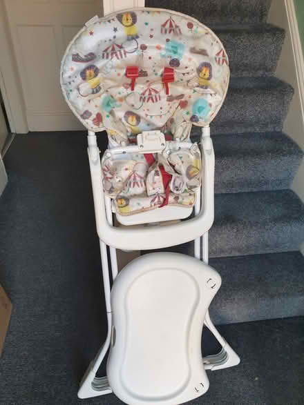 Photo of free Sturdy high chair in good condition (Balby DN4) #2