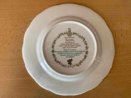 Photo of free Royal Doulton Brambley Hedge Plate (Newbury RG14) #2