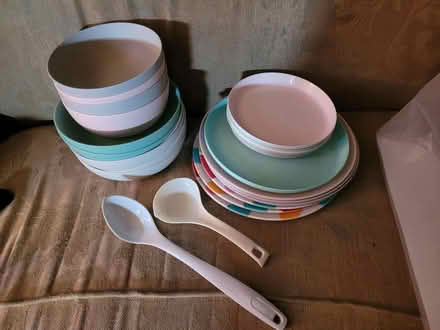 Photo of free Plastic Dishes (Arnold, MD) #1