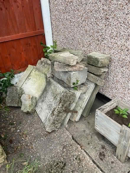 Photo of free Bricks and paving slabs (Mastin Moor S43) #2