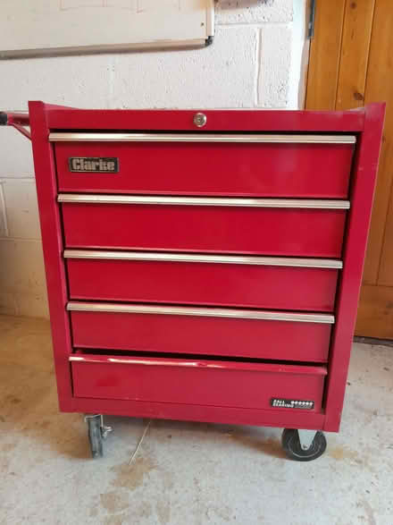 Photo of free Clarke 5 drawer tool cabinet - needs repair (Orton CA10) #4