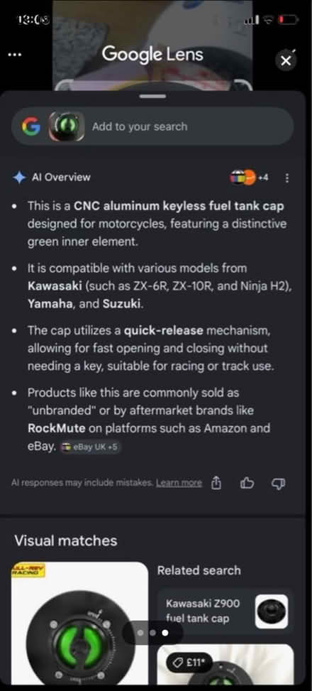 Photo of free Keyless fuel tank cap Motorcycle (Cheshunt En8) #3