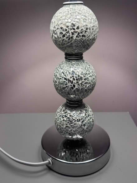 Photo of free Crystal Lamps Grey Shade x 2 (Langley Park DH7) #2