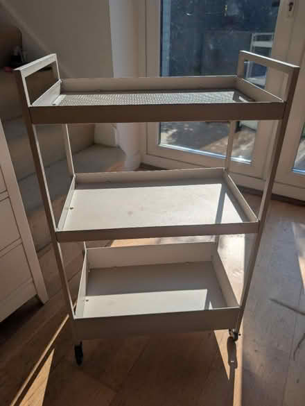 Photo of free IKEA 3-Tier Storage Trolley - Grey (Merton SW19) #1