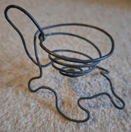 Photo of free Egg-shaped-candle holder (Windlesham (GU20)) #1