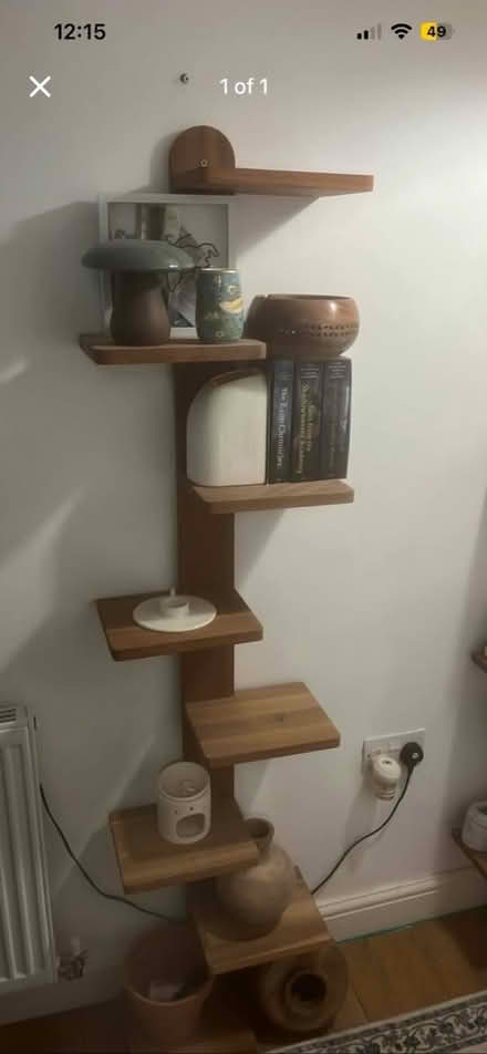 Photo of free Two tall floor shelves (Gl52) #1