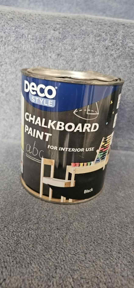 Photo of free Half tin of chalkboard paint (HP13 near railway station) #1