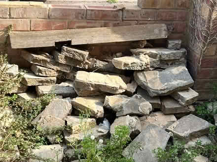 Photo of free Broken paving slabs (Catford South SE6) #1