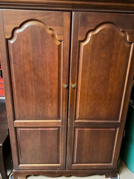 Photo of free Solid wood office credenza (Rockledge, Fl) #1
