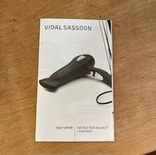 Photo of free Vidal Sassoon Silky Dryer Hair Dryer (Landermere CO16) #3