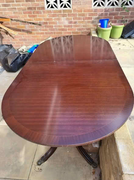 Photo of free Mahogany table (Norton Lees S8) #1