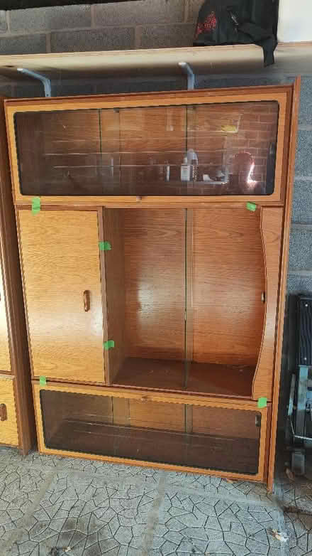 Photo of free Circa 1970s display cabinet (Plumley WA16) #1