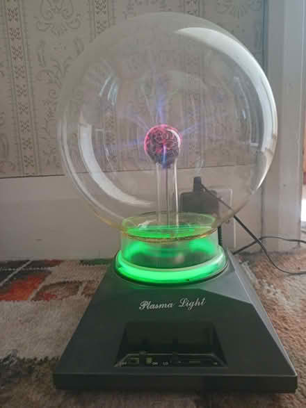 Photo of free Plasma ball lamp (Rose Hill OX4) #2