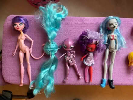 Photo of free Monster high dolls, no clothes (Groton behind the Country Club) #1