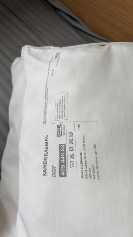 Photo of free İKEA double duvet (12 TOG) and two pillows (Kings Buildings EH9) #3