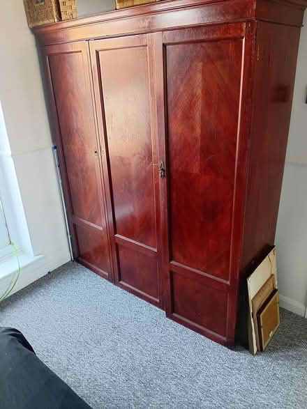 Photo of free Large Wooden Wardrobe (Leigh-on-Sea SS9) #1