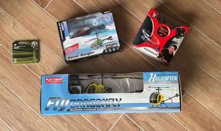 Photo of free 3 x R/C helicopters (Town Parks BT15) #1
