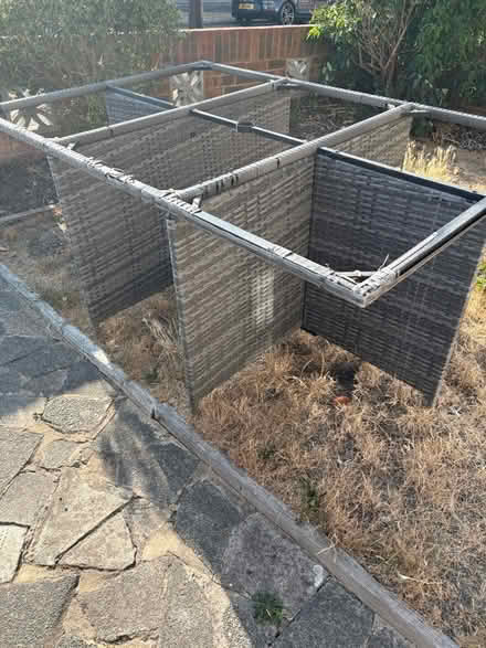 Photo of free Garden rattan table glass top (Bexleyheath DA7) #3
