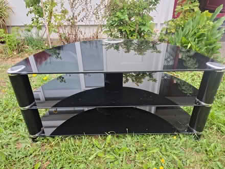 Photo of free Glass multimedia TV unit-3 tiered (Lucan village) #1