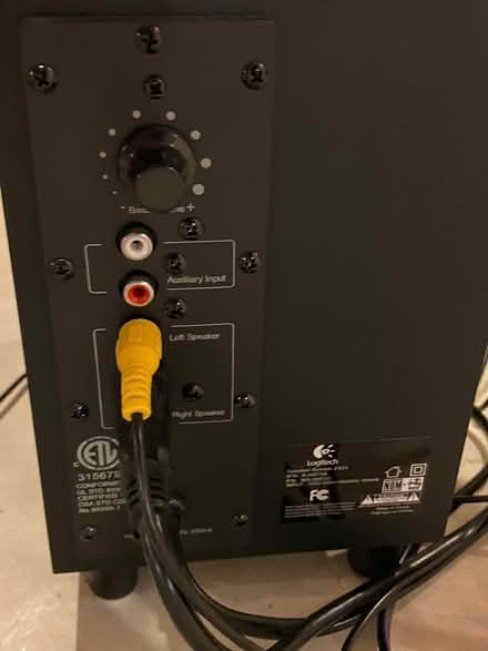 Photo of free Logitech PC speakers (East Centreville) #2