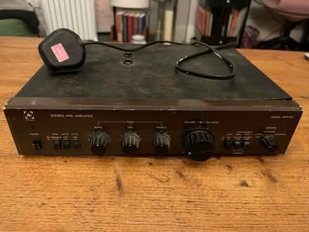 Photo of free kraus KPR 100 stereo pre amplifier (broken) (Whitley Bay NE26) #1