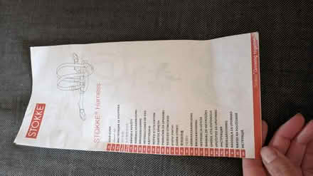 Photo of free Stoke Tripp Trapp highchair harness (Broxbourne EN10) #2