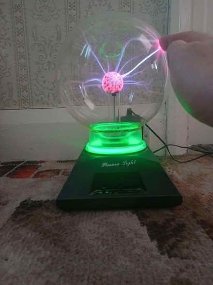 Photo of free Plasma ball lamp (Rose Hill OX4) #1