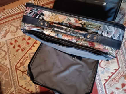 Photo of free Shilton tapestry suitcase (Rathmines/Ranelagh) #2
