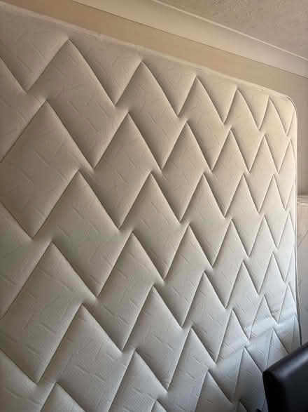 Photo of free Double Bed, Mattress and Headboard. (Parson's Heath CO4) #2