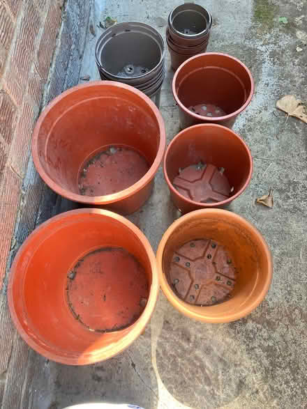 Photo of free Plastic pots (Riddlesdown CR8) #2