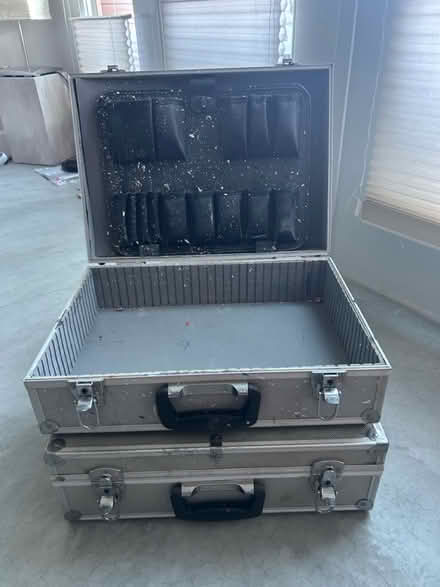 Photo of free Metal cases for art supplies (Menlo Park) #1