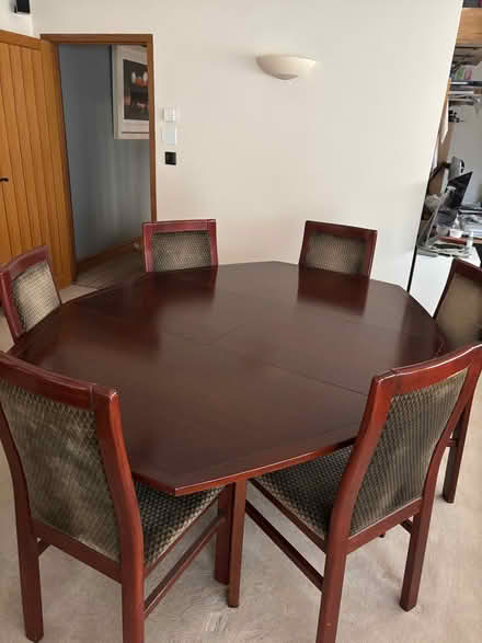 Photo of free Dining table and 6 chairs (Loxbeare EX16) #2