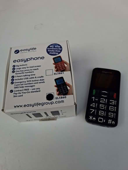 Photo of free Mobile phone with large keys (Rhayader LD6) #1