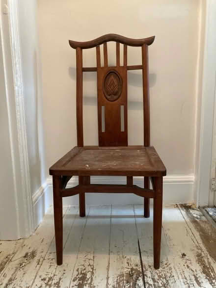 Photo of free Wooden chair (Levenshulme M19) #1
