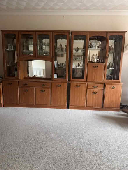 Photo of free Display cabinets these two big and a small one (Stifford Clays RM16) #2