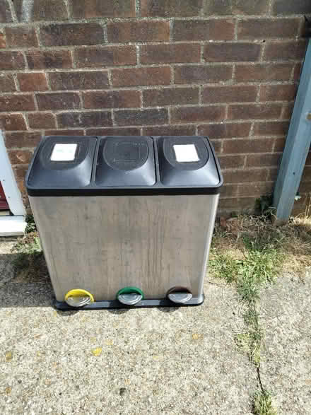 Photo of free Triple pedal bin (Ely St John's CB6) #1