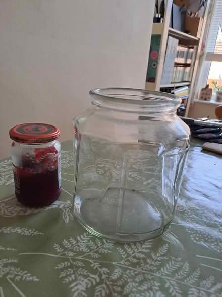 Photo of free Large glass jar (Lower Walkley S6) #1