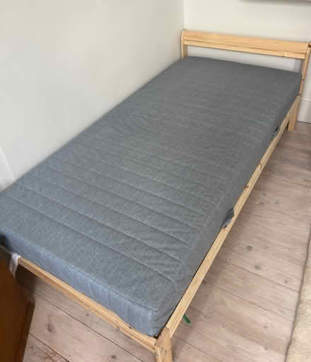 Photo of free Single bed with mattress (Westbourne Park W11) #2