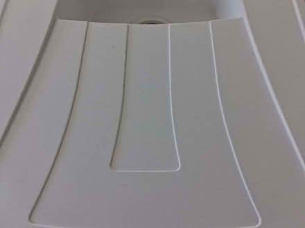 Photo of free White composite one and a half sink (Langley Park DH7) #4
