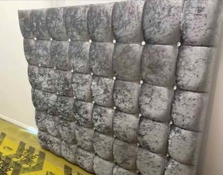 Photo of free Double bed headboard (Waltham Abbey EN9) #1