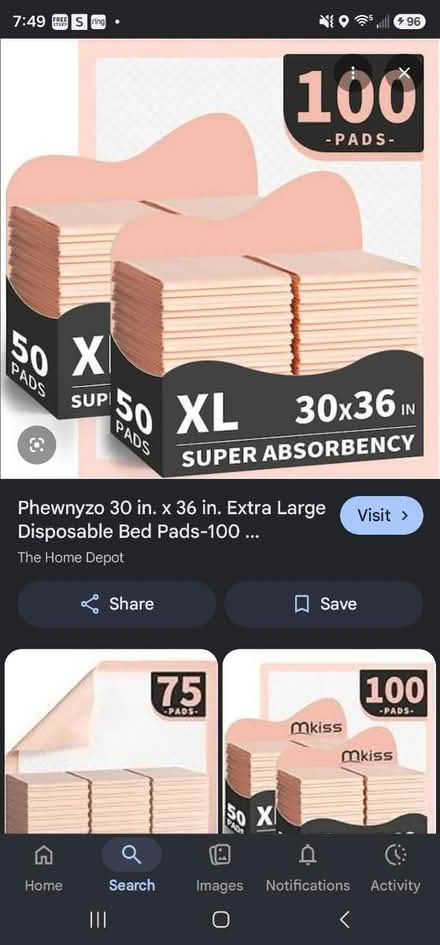 Photo of Disposable Underpads (12603) #1