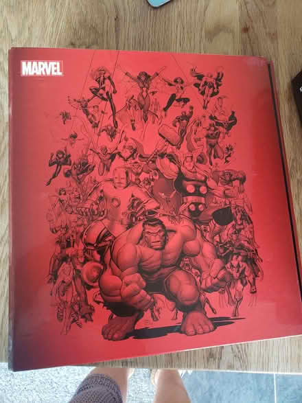 Photo of free 4 Marvel file folders for storing magazines (Great Asby CA16) #3