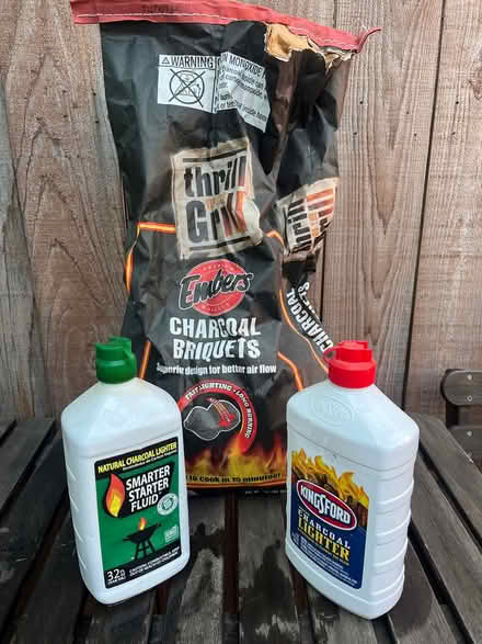 Photo of free 1/4 full bag charcoal/ fluid (200th block off 13Th St SE) #1
