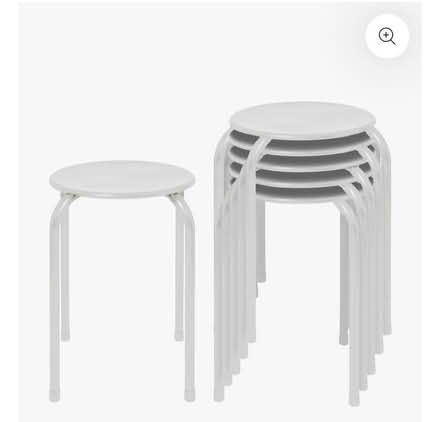 Photo of Stackable stools (WC1N Bloomsbury) #1